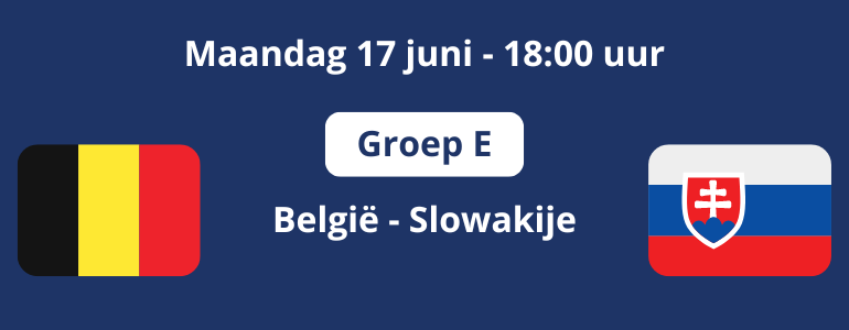belgie-slowakije